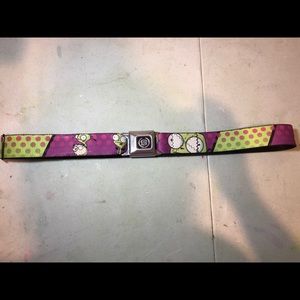 Invader zim Gir seatbelt belt